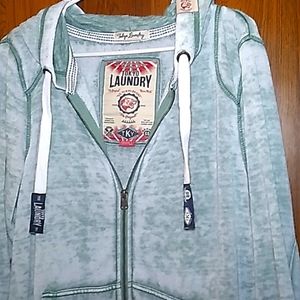 "THE ORIGINAL" TOKYO LAUNDRY HOODIE** Unisex, Oversized Small (see measurements)